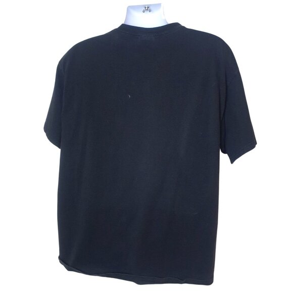 Gold & Silver Pawn Men T-Shirt XL Black VTg Graphic Down TV Show World Famous - Picture 2 of 5